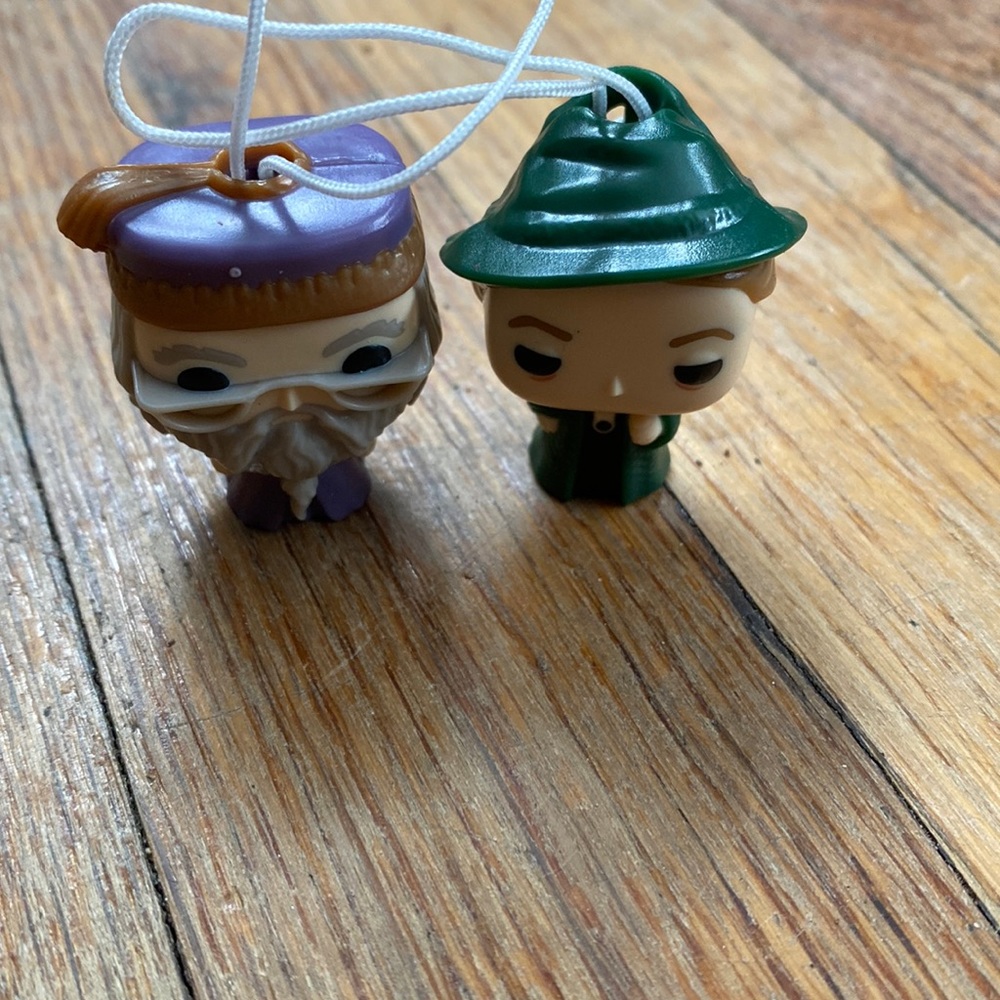 Funko Pop Ornaments - McGonagall and Dumbledor